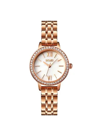 Women's 1711 3ATM Waterproof Japan Stainless Steel Back  Quartz Watch 