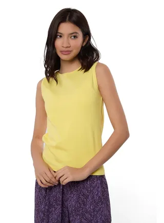 Fancy Sleeveless Halter Neck Top 