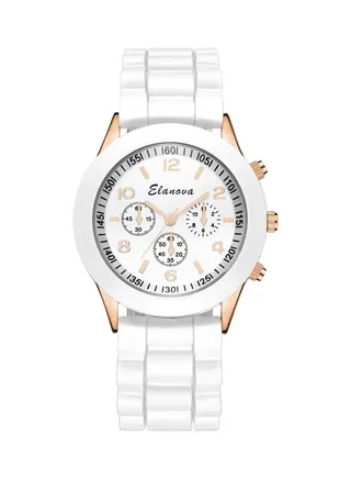 Leather Analog Wrist Watch 