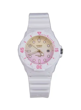 Women's Resin Analog Watch LRW-200H-4E2VDR - 39 mm - White 