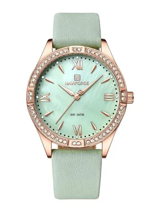 Women's Leather Wrist Watch NF5038 