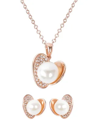 Alloy Necklace And Earrings Set 