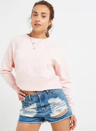 Dry Get Fit SweaT-Shirt Echo Pink/White 