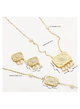 Sadaf Deco 18 Traditional Gol Set 