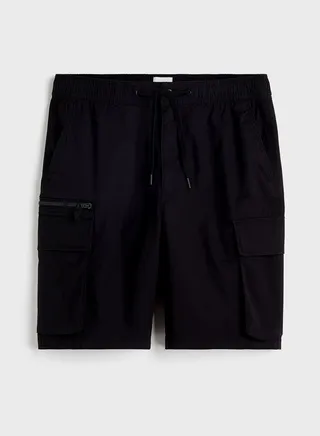 Drawstring Cargo Shorts