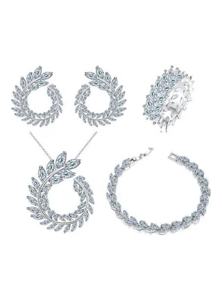 Noble Swarovski Stone Jewelry Set 