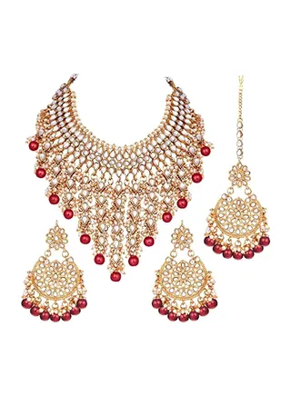 Alloy Kundan Jewellery Set 
