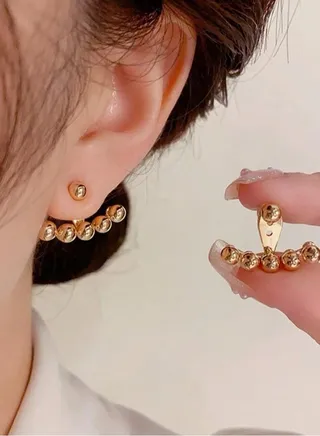 Elegant Gold Plated Earrings For Women 