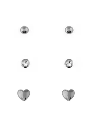 SW Stud & Heart 3 Pack 