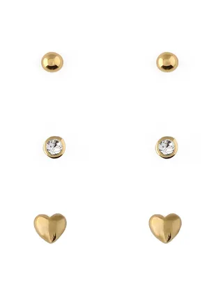 SW Stud & Heart 3 Pack 