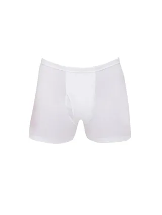 Slim Fitted Boxer Brief White 