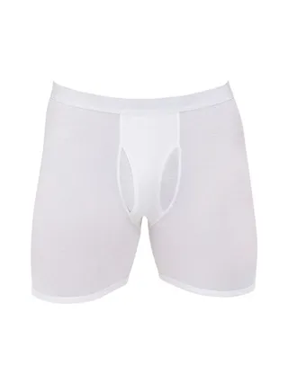 Comfortable Aerocool Boxer Brief White 
