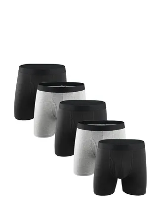 Natural Feelings Mens Boxer Shorts Soft Cotton Men Pack Breathable Mens Underwear Boxer Briefs   Size：S 