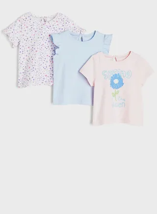 Kids 3 Pack Assorted Tops