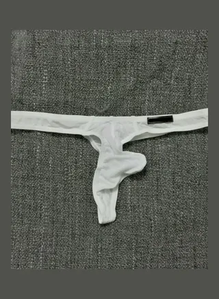 G-String T-Back Breathable Underwear White 