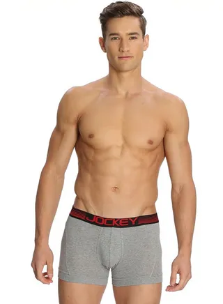 Zone Stretch Boxer Brief Grey 