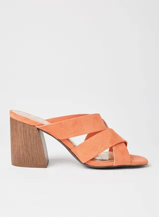 Dorcas Suedette Sandals Ash Coral 