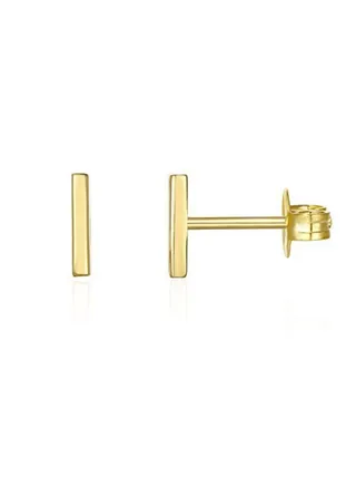 Mini Bar Stud Earrings 