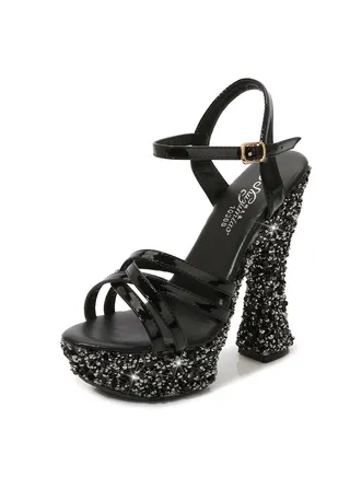 New Water Diamond Open Toe Sandals 