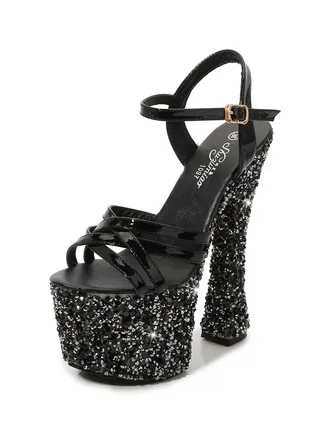New Water Diamond Open Toe Sandals 