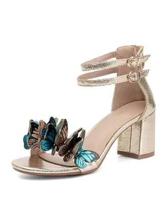 New Water Diamond Open Toe Sandals 
