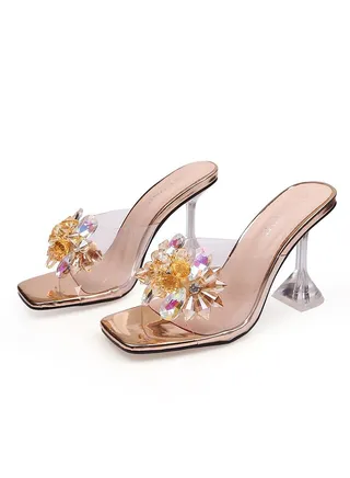 New Water Diamond Open Toe Sandals 