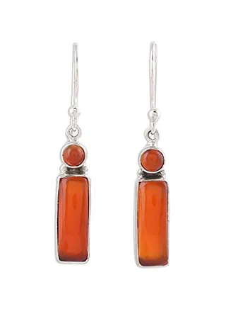 925 Sterling Silver Dangle Earrings 