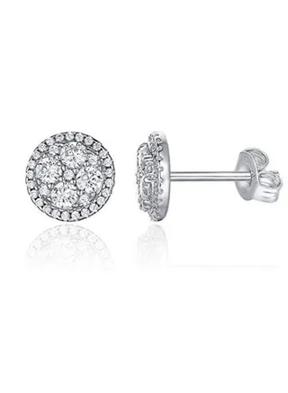 Cubic Zirconia Stud Earrings 