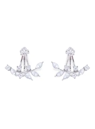Rhinestone Plated Earstuds 