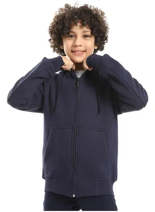 Cotton Boys Hoodied Sweatshirt 