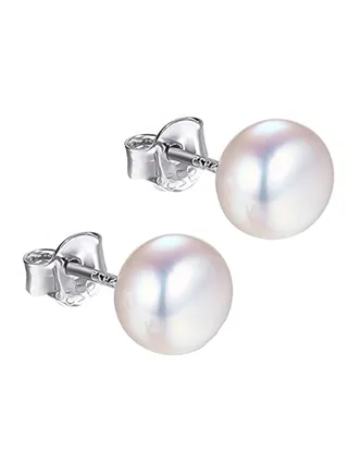 Freshwater Cultured Pearl Stud Earrings 