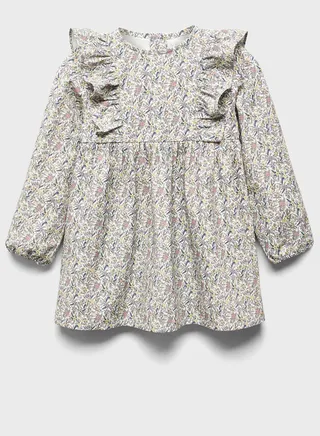 Kids Printed Frill Dress 