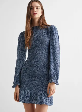 Youth Printed Midi Dress 