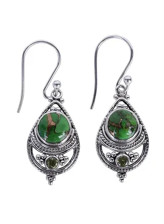 925 Sterling Silver Dangle Earrings 