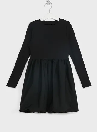 Kids Ruffle Skater Dress 