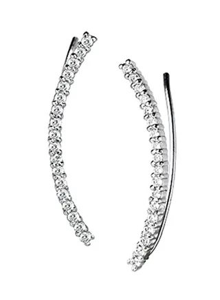 925 Sterling Silver Zircon Earrings 