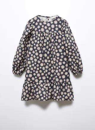Kids Floral Print Dress 