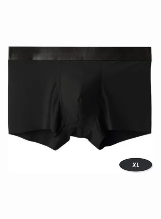 Casual Seamless Boxer Black 