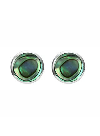 Circle 925 Sterling Silver Earrings 