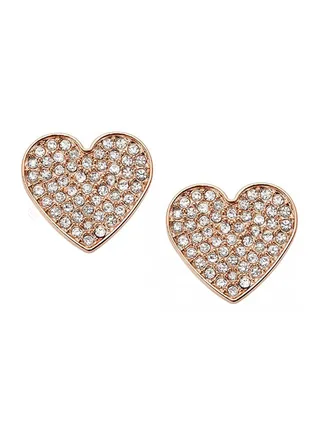 Heart Design Stud Earring 