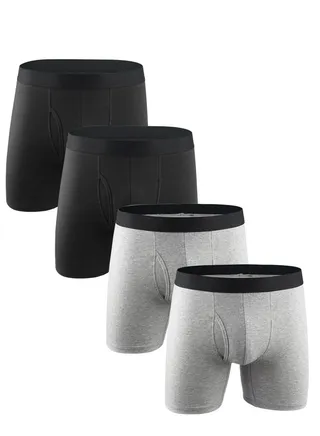4PCS Breathable Boxers Set Multicolour UK US Size 