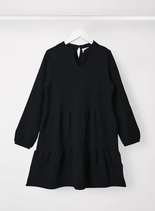 Kids/Teen Smock Dress Navy 