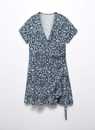 Kids Ruffled Print Dress 