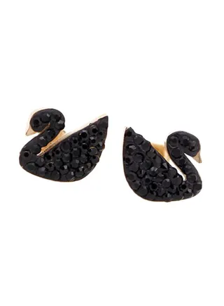 Swan Stud Earings 