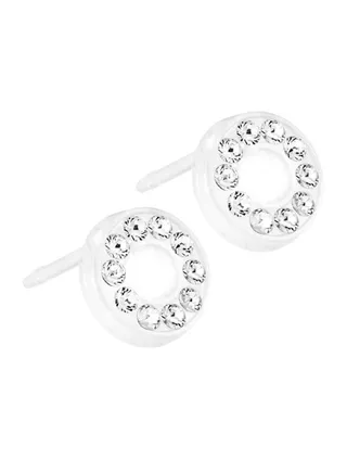 Hypoallergenic Plastic Medical Stud Earrings 