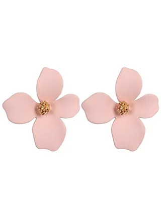 Brass Stud Earrings 