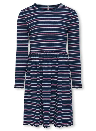 Kids Stripe Midi Dress 
