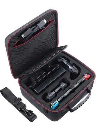 Carrying Storage Case for Nintendo Switch, Travel Switch Case, Hard Carrying Case Compatible with Nintendo Switch, Travel Case Compatible with Nintendo Switch 