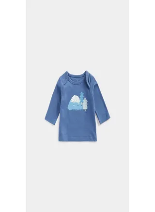 Khaki Moose Long Sleeved T Shirt 