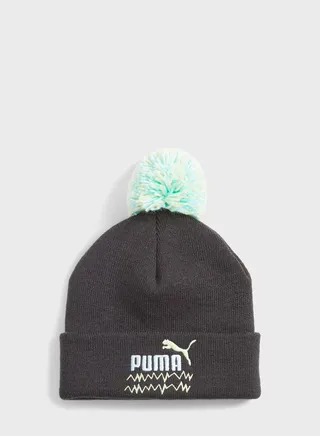 Mimatch Pom Pom Beanie 